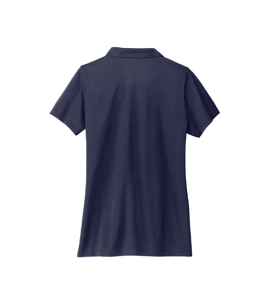 Port Authority Ladies Recycled Performance Polo True Navy Back