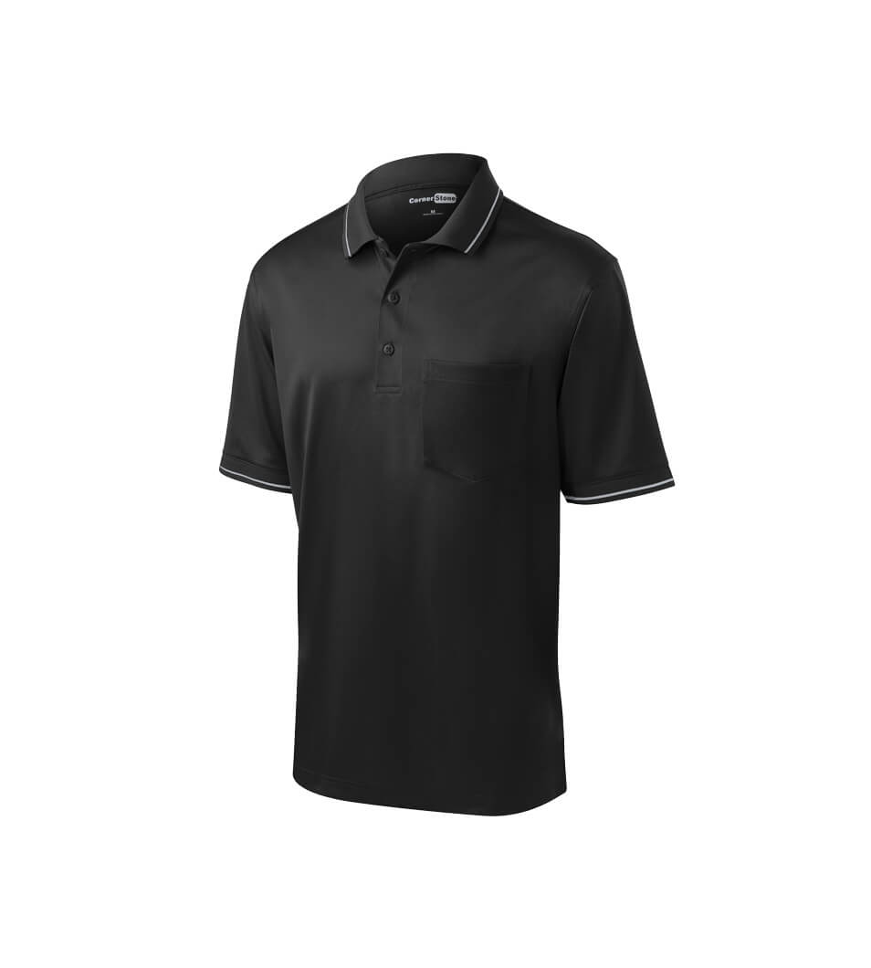 Men's Snag Proof Tipped Pocket Polo