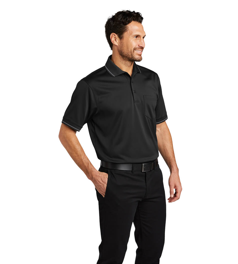 Men's Snag Proof Tipped Pocket Polo